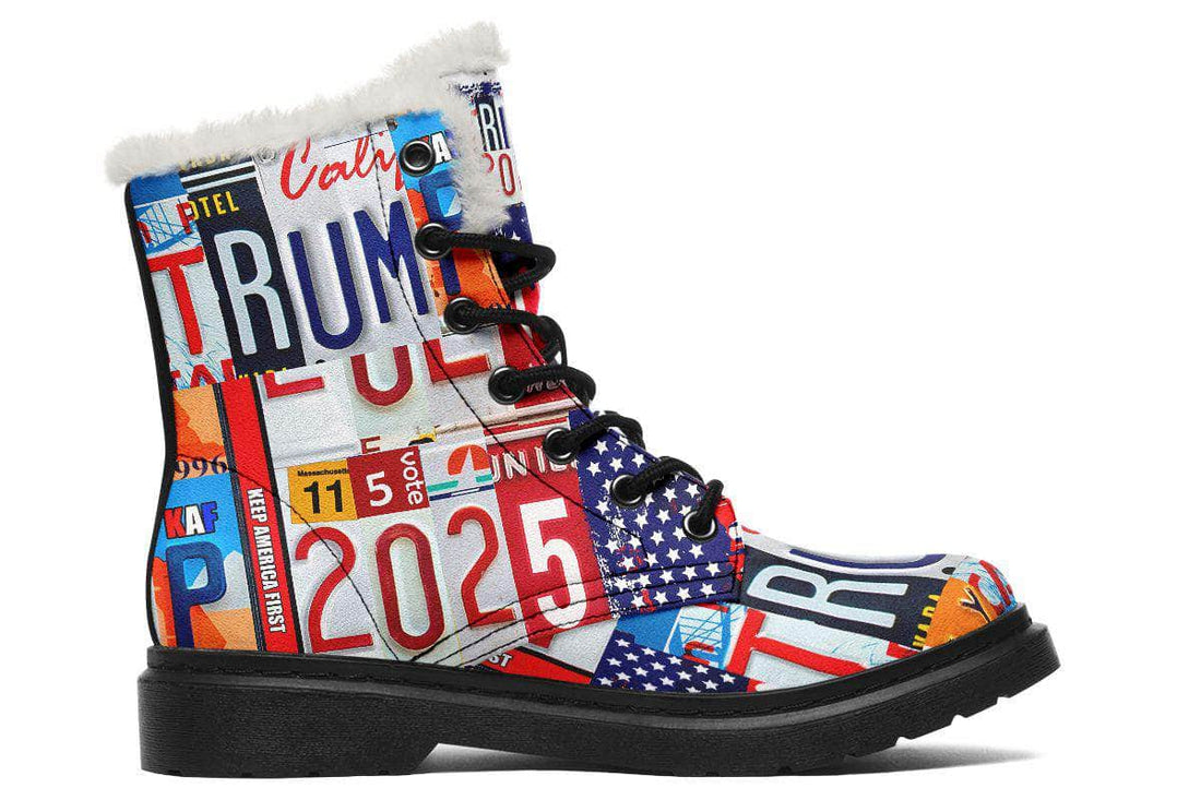TRUMP 2024 - Fur-lined Boots