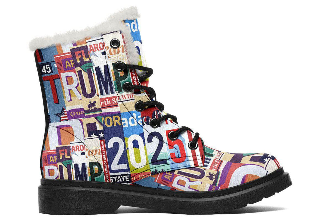 TRUMP 2024 V2 - Fur-lined Boots