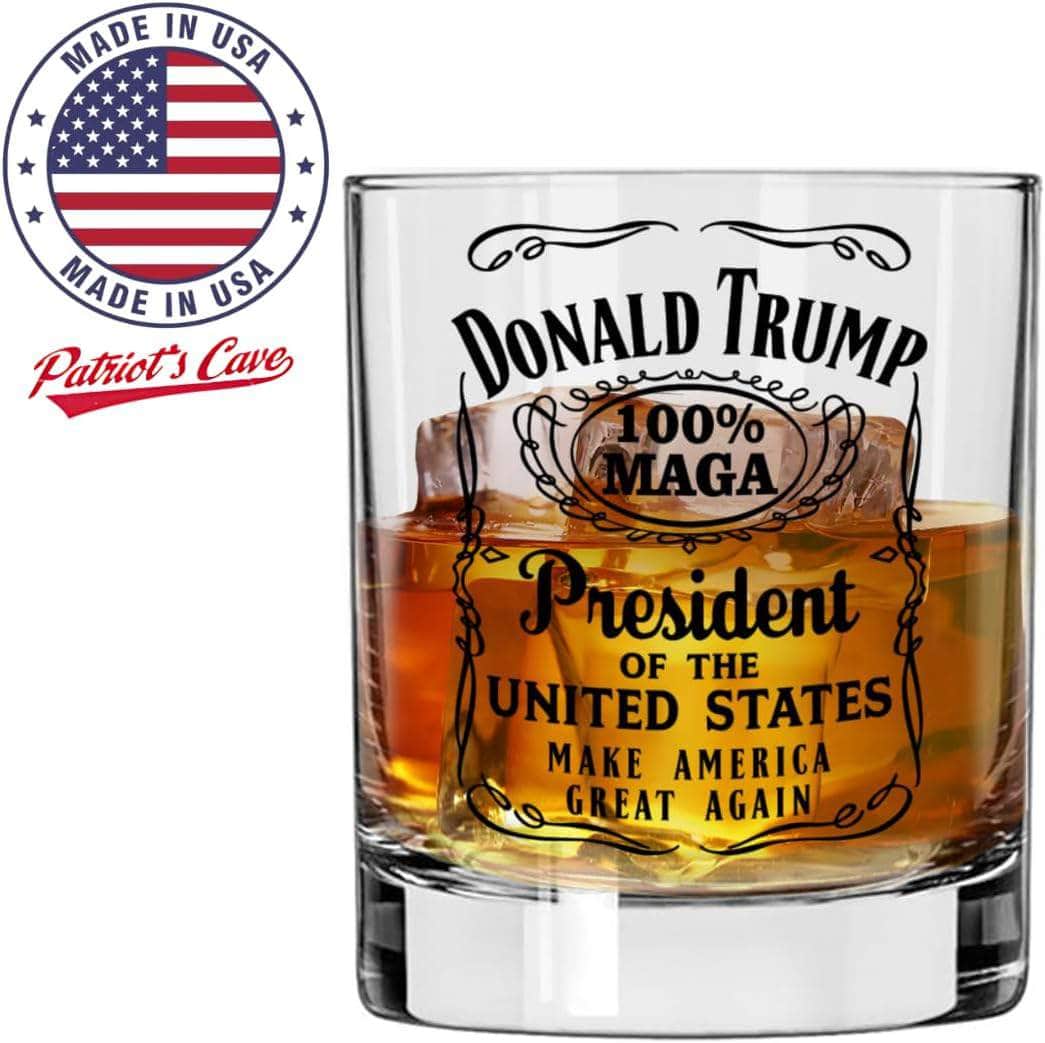 Trump Victory Collector's Whiskey Glass