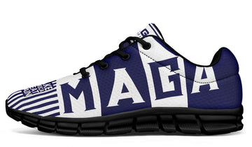 🇺🇸 TRUMP 2025 MAGA Blue - Active Sneakers