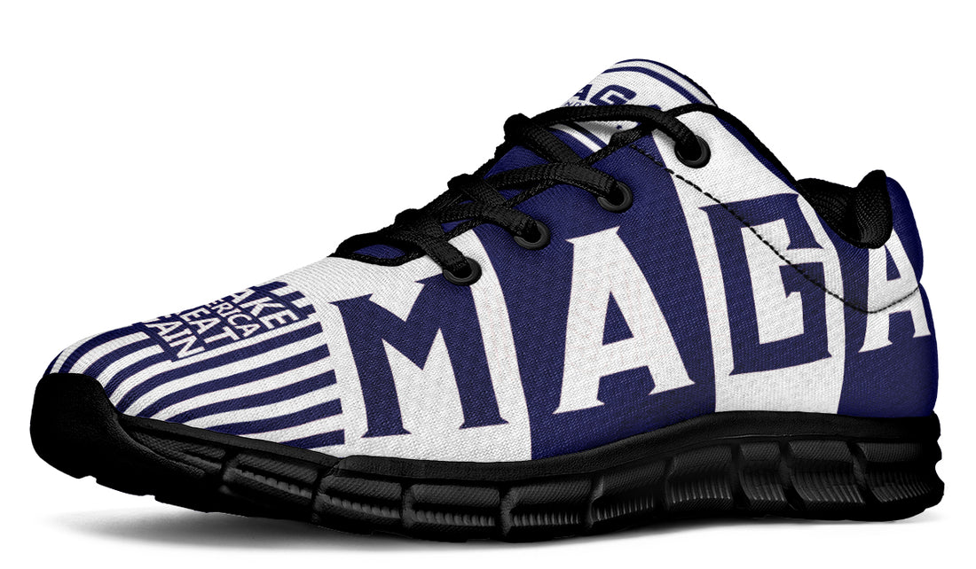 🇺🇸 TRUMP 2025 MAGA Blue - Active Sneakers