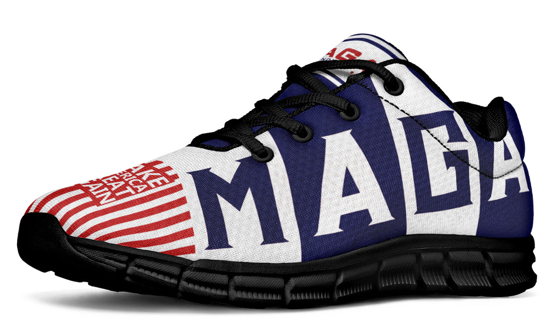 🇺🇸 TRUMP 2025 MAGA Blue Red - Active Sneakers