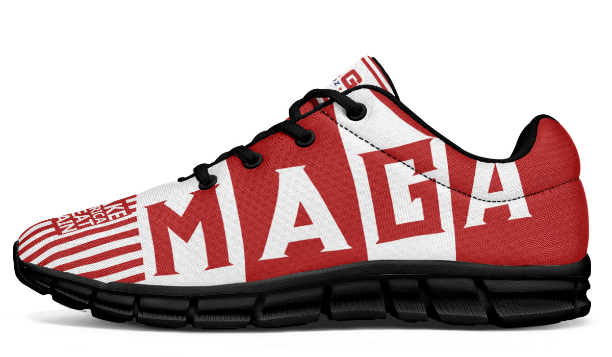 🇺🇸 TRUMP 2025 MAGA Red - Active Sneakers