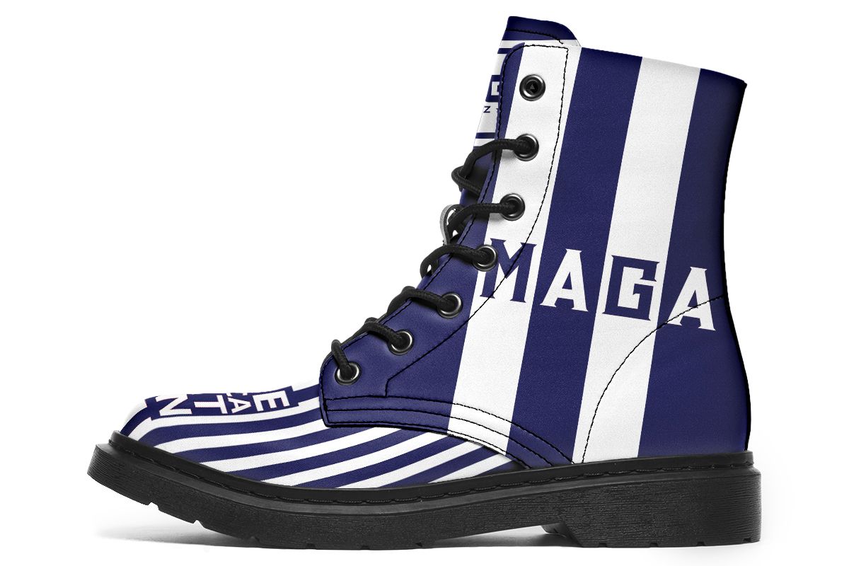 🇺🇸 TRUMP 2024 MAGA Blue - Boots