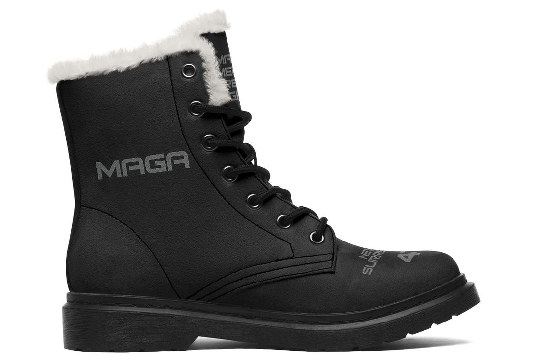 Dark MAGA - Fur-lined Boots