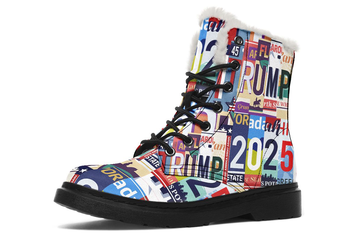 TRUMP 2024 V2 - Fur-lined Boots