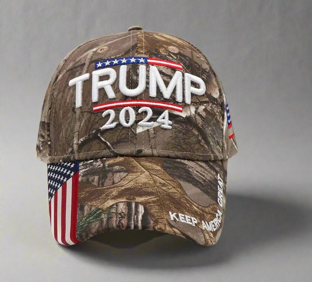 🏕️ Trump 2024 Camo Hat