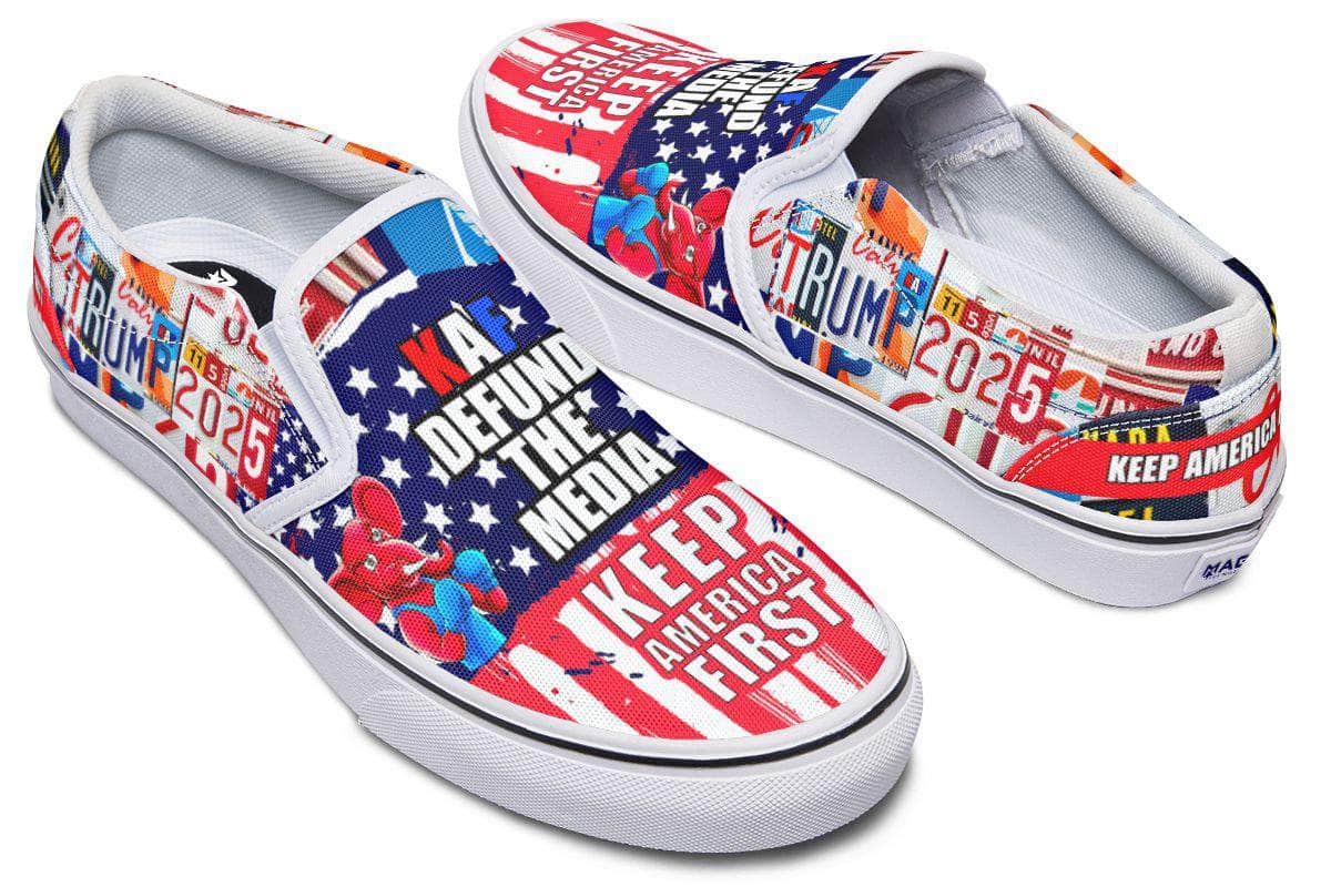 🇺🇸 TRUMP 2025 - Slipons