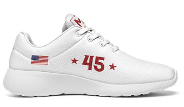 White & Red 45 - Sneakers
