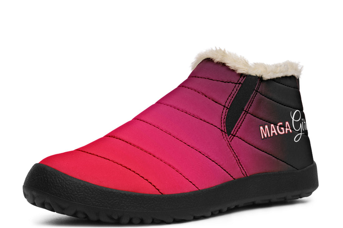 💞 TRUMP MAGA Girl - Winter Sneakers