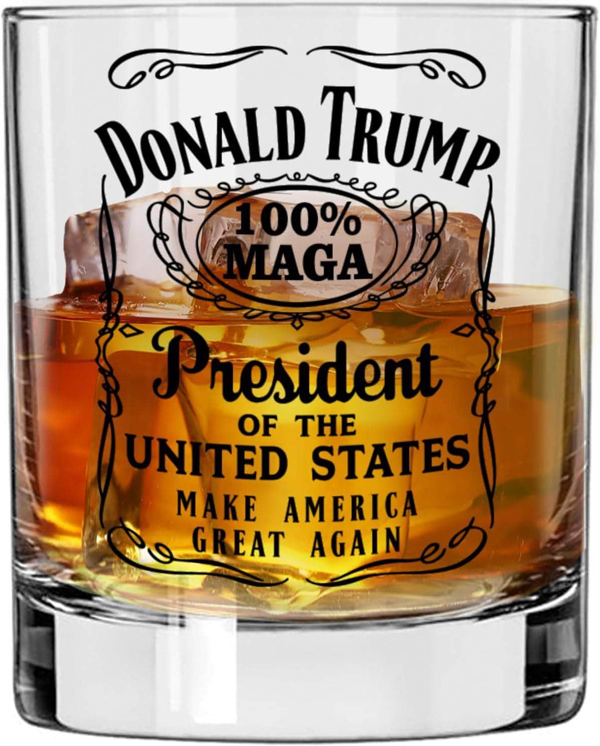 Trump Victory Collector's Whiskey Glass