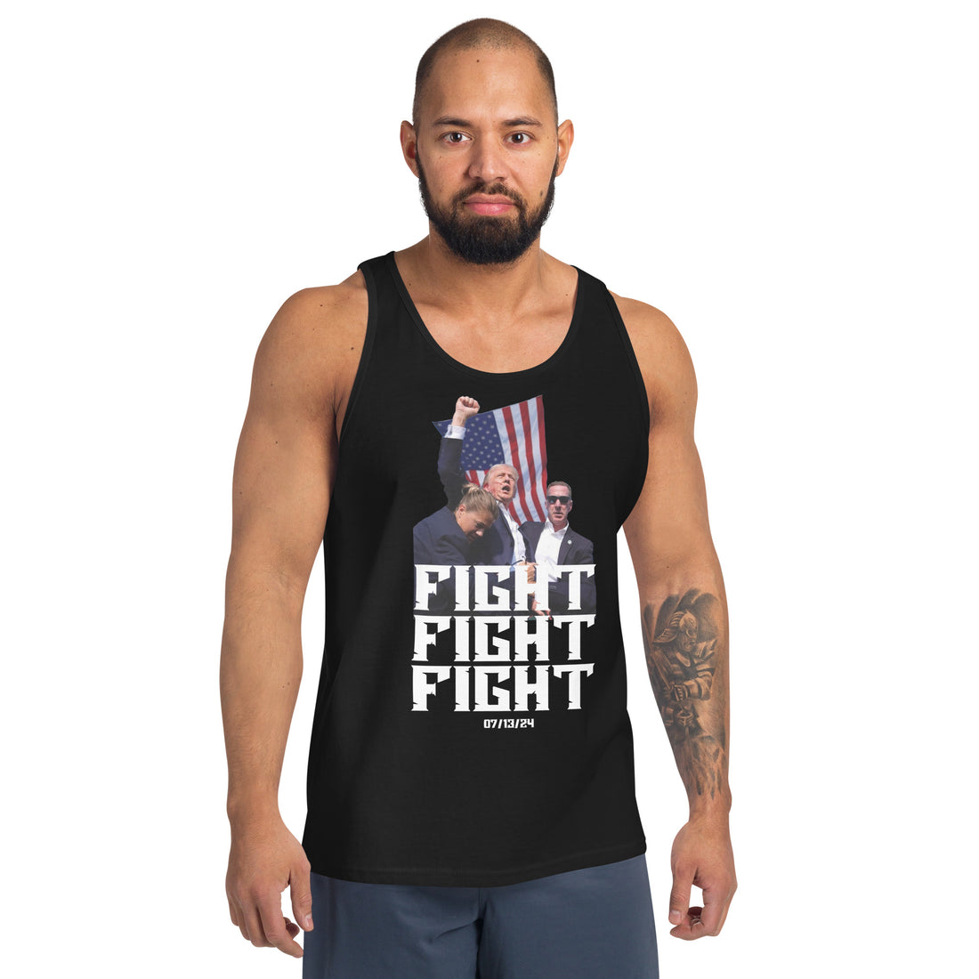 FIGHT FIGHT FIGHT Tank Top