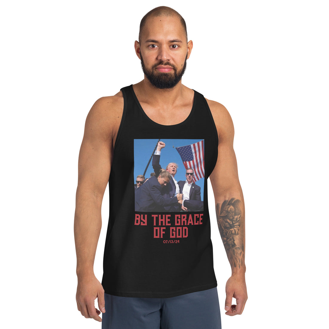 🙏 By the Grace of God - Tank Top