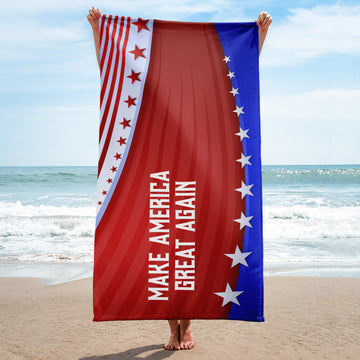 🏖️  MAGA Beach Towel