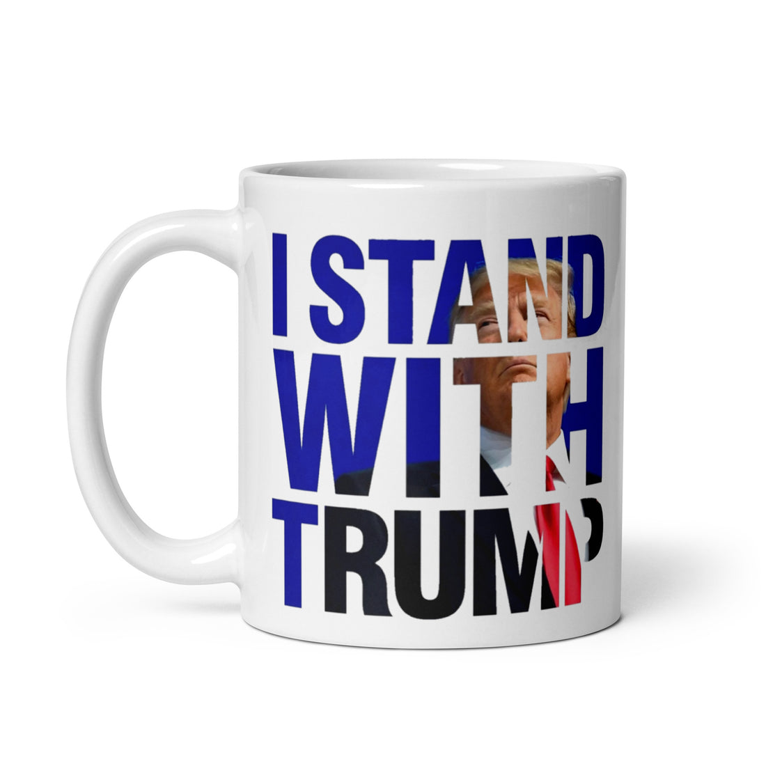 🔥 I Stand with TRUMP Mug