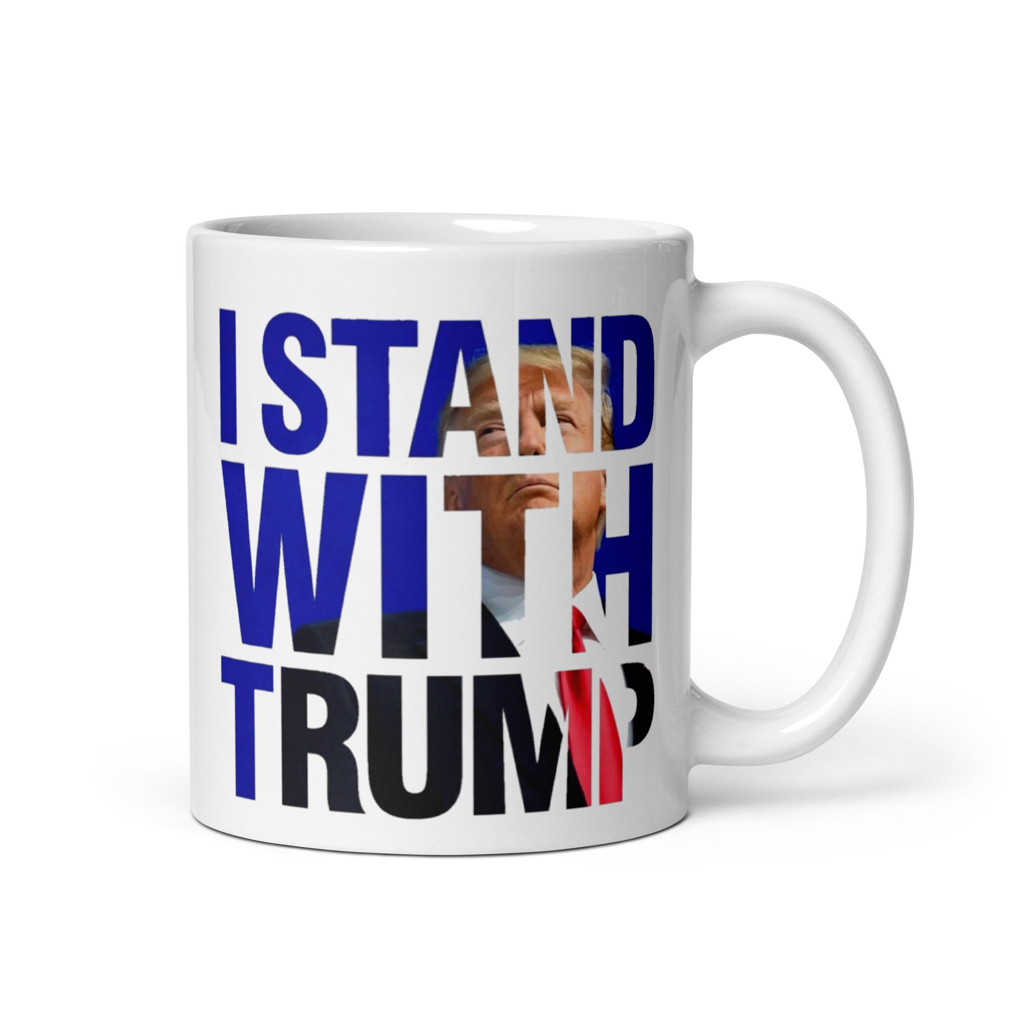 🔥 I Stand with TRUMP Mug