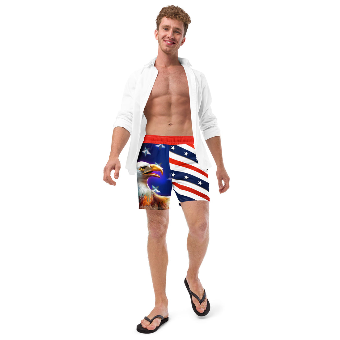 Patriotic Eagle Trunks